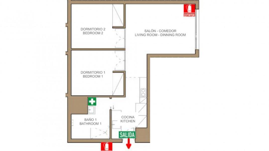 2 Bedrooms 1 Bathroom Furnished - Justicia - Executive Style - Mintystay